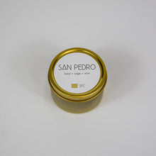 Load image into Gallery viewer, gold tin mini candle
