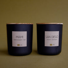 Load image into Gallery viewer, soy candles in large matte black jar
