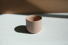 Load image into Gallery viewer, matte minimalist ceramic cup candle - set of 3
